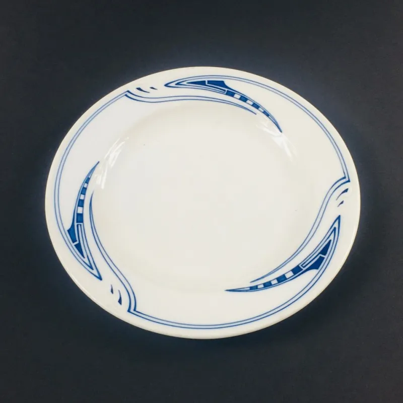 Pamono Early 20th Century Art Nouveau Meissen Porcelain Plate by Henry Van De Velde, Germany> Dinner Plates & Bowls