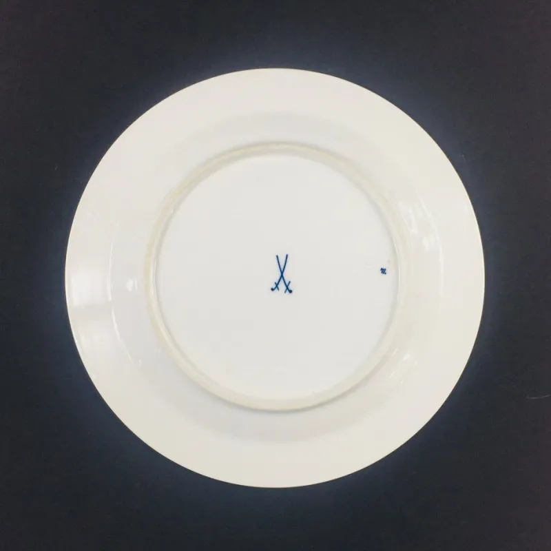 Pamono Early 20th Century Art Nouveau Meissen Porcelain Plate by Henry Van De Velde, Germany> Dinner Plates & Bowls