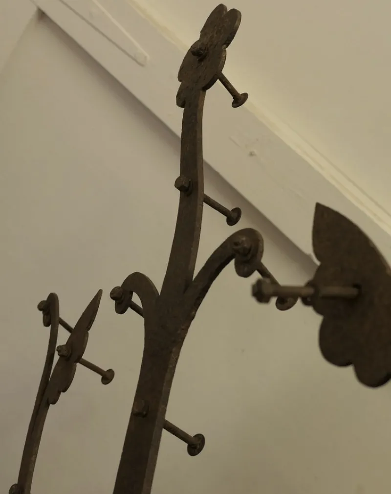 Pamono Early 19th Century Double Castle Door Hinges, Set of 11> Architectural Elements
