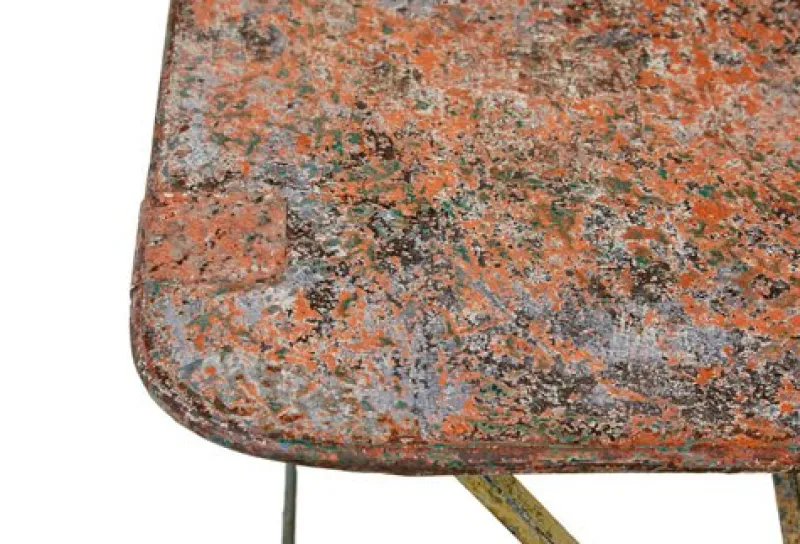 Pamono Early 20th Century Folding Garden Table, 1920s> Garden Tables