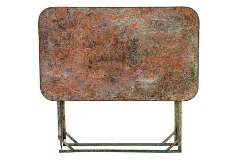 Pamono Early 20th Century Folding Garden Table, 1920s> Garden Tables