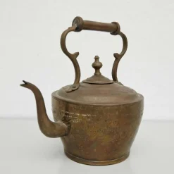 Outlet Pamono Early 20th Century French Country Brass Teapot