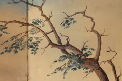 Pamono Early 20th Century French Tempera on Canvas Folding Screen with Seascape View><noscript><img width=