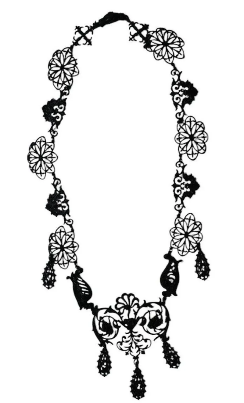 Outlet Pamono Early 19th Century Iron Necklace, Berlin
