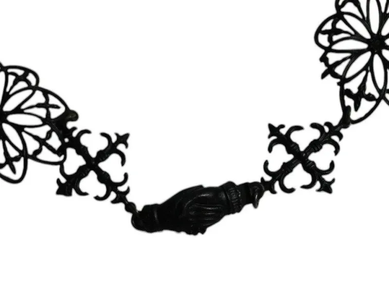 Outlet Pamono Early 19th Century Iron Necklace, Berlin