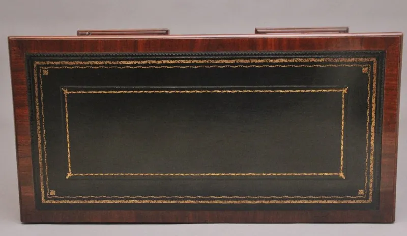 Pamono Early 19th Century Mahogany Kneehole Desk, 1830s> Desks
