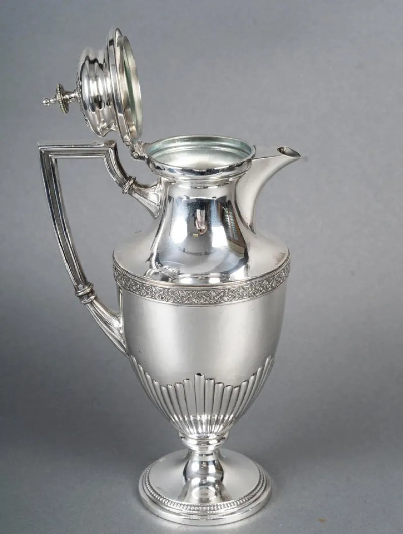 Pamono Early 20th Century Napoleon III Silver-Plated Decanter> Bottles, Carafes & Jugs