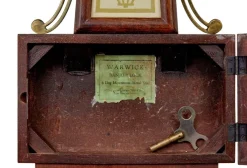Pamono Early 20th Century New Haven Banjo Wall Clock, 1890s><noscript><img width=