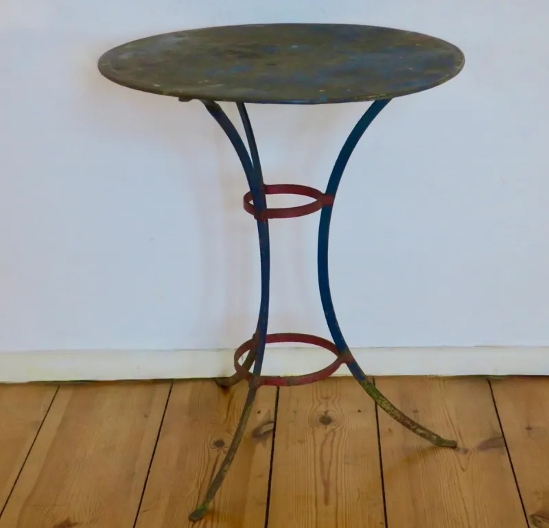 Pamono Early 20th Century Painted Bistro Table> Garden Tables