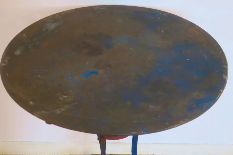 Pamono Early 20th Century Painted Bistro Table> Garden Tables