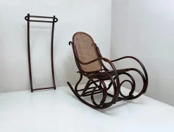 Pamono Early 20th Century Rocking Chair from Thonet><noscript><img width=