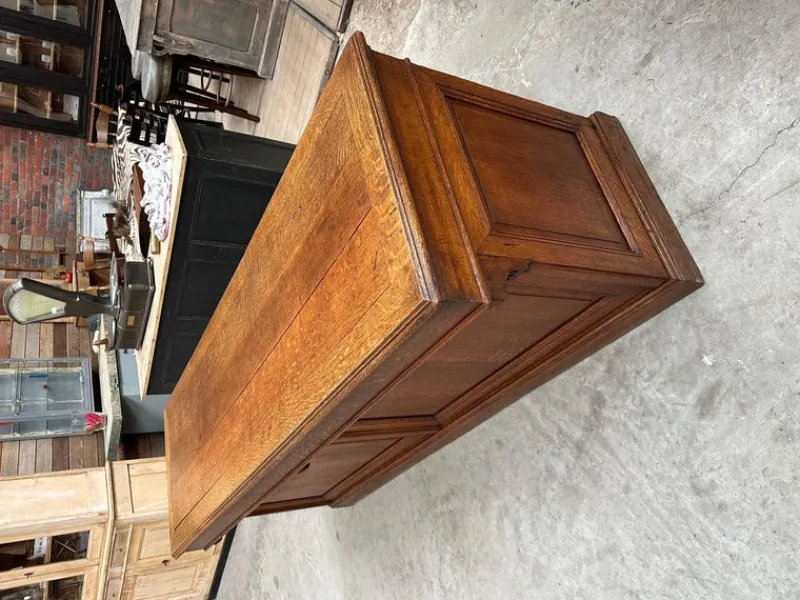 Pamono Early 20th Century Solid Oak Counter> Sideboards & Buffets