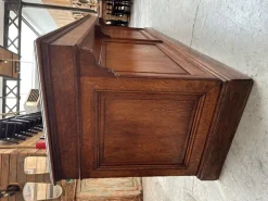 Pamono Early 20th Century Solid Oak Counter><noscript><img width=