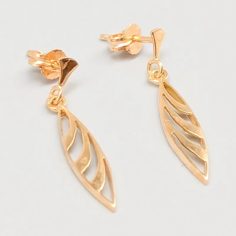 Pamono Earrings in Gold, Set of 2> Earrings