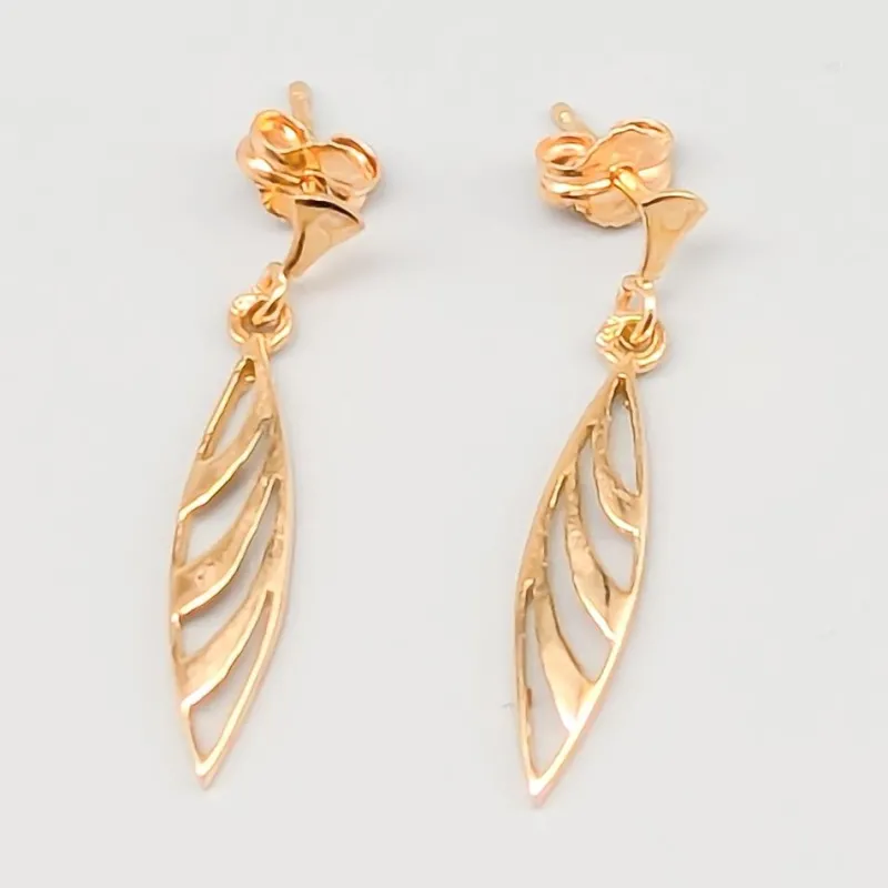 Pamono Earrings in Gold, Set of 2> Earrings