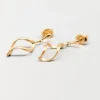 Clearance Pamono Earrings in Gold, Set of 2