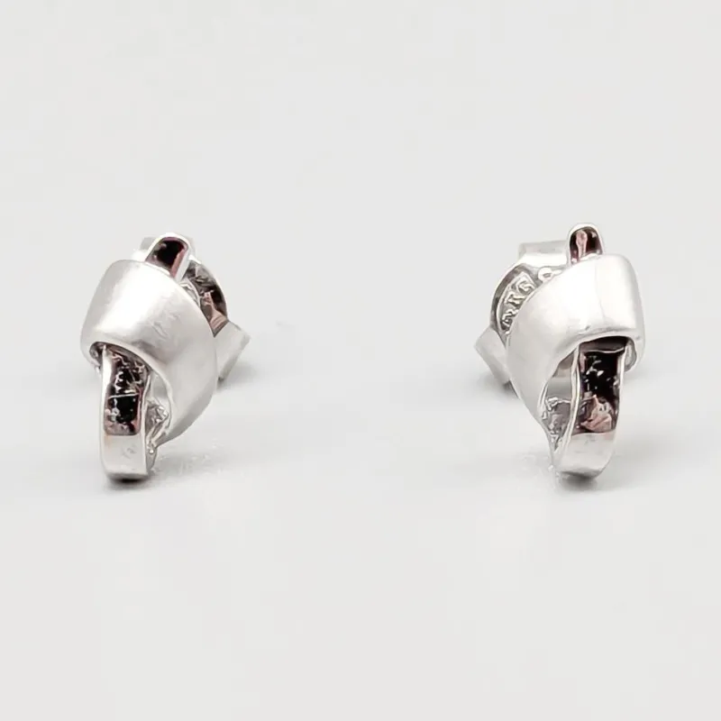 Pamono Earrings in White Gold, Set of 2> Earrings