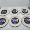 Hot Pamono Earthenware Cheese Plates from Saint Amand, France, 1970s, Set of 6