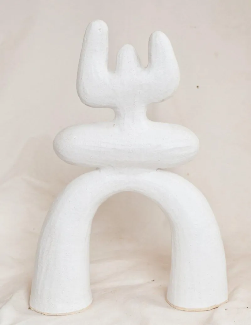 Pamono Earthenware Haniwa 52 by Noe Kuremoto> Decorative Objects
