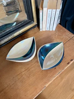 Clearance Pamono Earthenware Trinket Trays, 1960, Set of 2