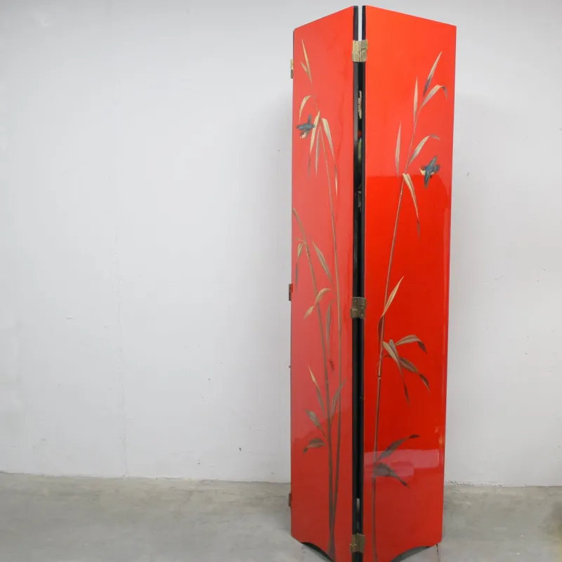 Pamono Eastern Lacquered Screen> Room Dividers & Screens