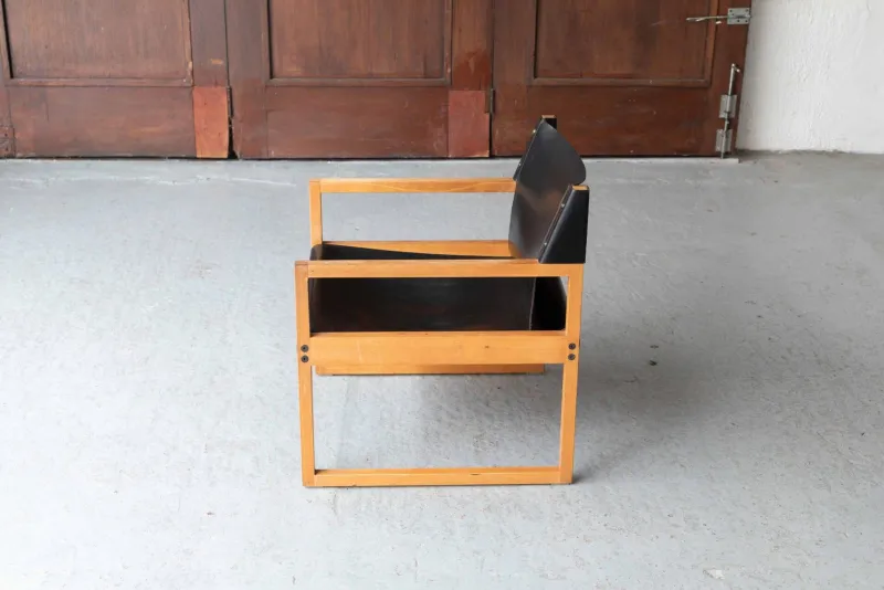 Pamono Easy Chair by Rainer Schell> Lounge Chairs & Armchairs