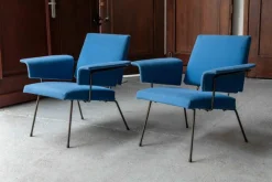 Pamono Easy Chairs by Rudolf Wolf, Set of 2