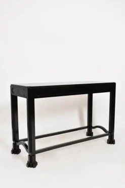 Sale Pamono Ebonised Wooden Console Table, 1980s