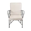 Pamono Eden Outdoor Iron Armchair with Cushions by Il Bronzetto> Garden Seating