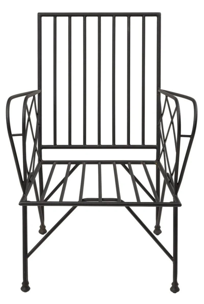 Pamono Eden Outdoor Iron Armchair with Cushions by Il Bronzetto> Garden Seating