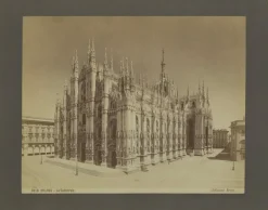 Outlet Pamono Edizioni Brogi, Milan Cathedral, 1870, Photograph