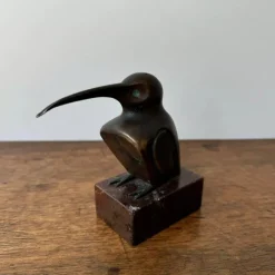 Pamono Edouard-Marcel Sandoz, Sculpture Representing a Hummingbird, Bronze><noscript><img width=