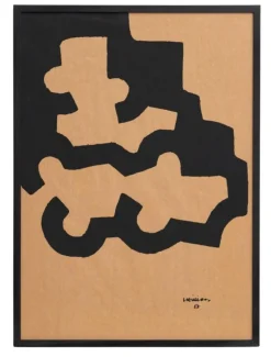 Pamono Eduardo Chillida, Compositions, Prints, 1990, Set of 2> Abstraction