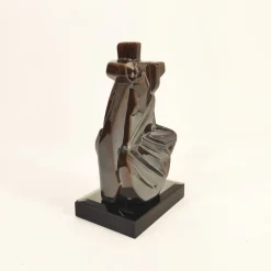 Pamono Eduardo Lastres, Cubist Sculpture, 1980s, Ceramic> Minimalist