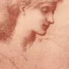 Pamono Edward Burne-Jones, Beauty, 1899, Original Lithograph> Art Nouveau