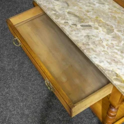 Outlet Pamono Edwardian Ash Washstand, 1890s