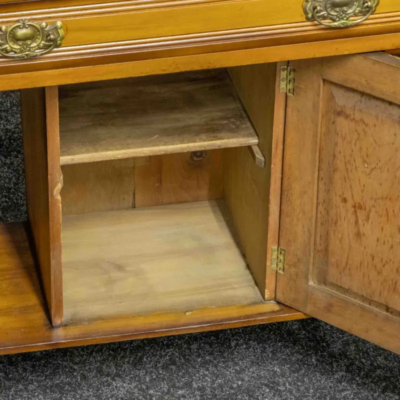 Outlet Pamono Edwardian Ash Washstand, 1890s
