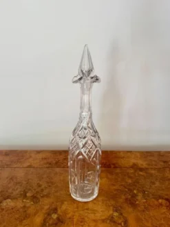 Pamono Edwardian Cut Glass Decanters, 1900s, Set of 3><noscript><img width=