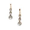 Outlet Pamono Edwardian Diamond Earrings, Set of 2