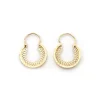 Online Pamono Edwardian Gold Hoop Earrings, Set of 2