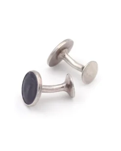 Pamono Edwardian Moon Face Cufflinks, Set of 2><noscript><img width=