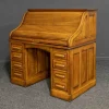 Pamono Edwardian Oak Roll Top Desk> Desks