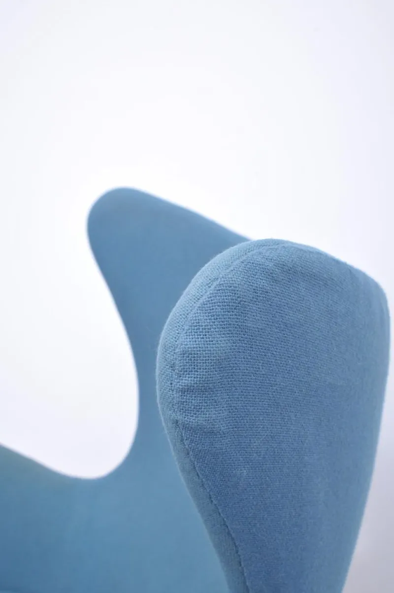 Clearance Pamono Egg Chair in Petrol Upholstery by Arne Jacobsen for Fritz Hansen
