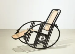 Online Pamono Egg Rocking Chair by Max Fabiani for Wittmann, 1920s