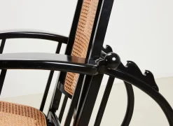 Online Pamono Egg Rocking Chair by Max Fabiani for Wittmann, 1920s