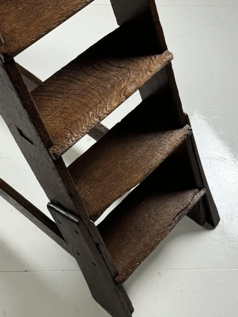 Pamono Eglish nOak Library Stairs> Architectural Elements