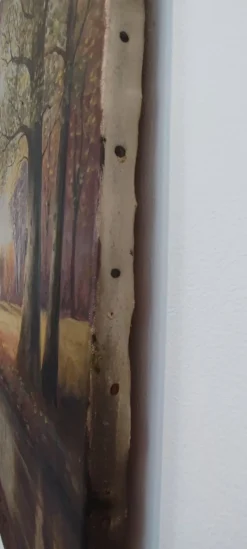 New Pamono Elie Janin, Campagne Genevoise, Oil on Canvas