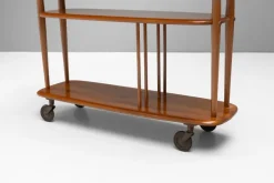 Pamono Elm Bookshelf by Lucian Ercolani for Ercol, 1960s><noscript><img width=