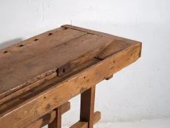 Pamono Elm Carpenter's Workbench, 1920s><noscript><img width=