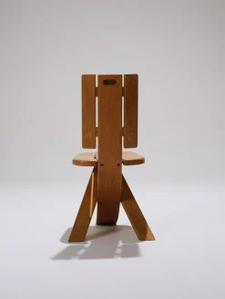 New Pamono Elm Chairs from Seltz, 1980s, Set of 4